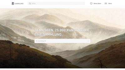 Die Online-Sammlung der Bayerischen Staatsgemäldesammlungen
