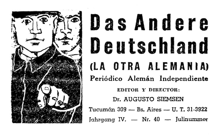 Exilzeitschriften "Aufbau" und "Das andere Deutschland / La otra Alemania" 
